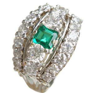Diamond Emerald Ring: R15